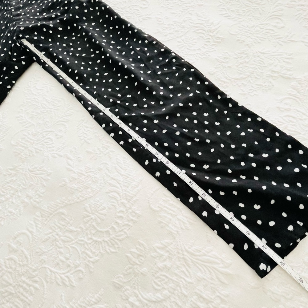 NWOT Lulus Aislinn Black Polka Dot Sleeveless Jumpsuit Small - Picture 13 of 13